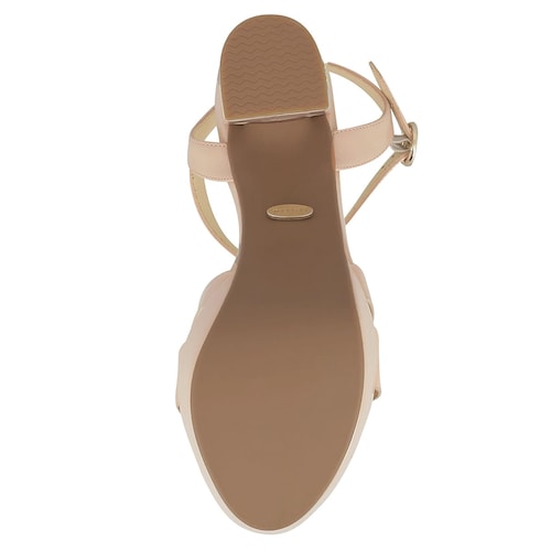 Sandalia Nude Tacón Alto para Mujer Westies