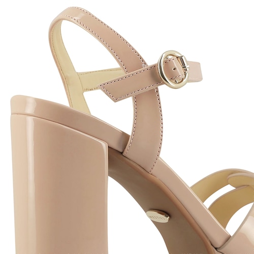 Sandalia Nude Tacón Alto para Mujer Westies