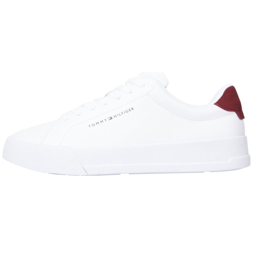 Tenis Court Leather Diseño Liso para Hombre Tommy Hilfiger