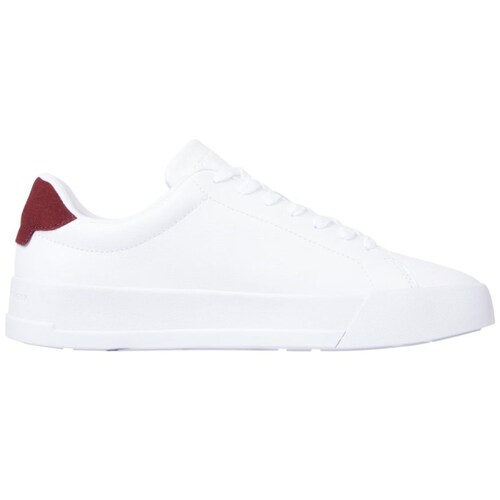 Tenis Court Leather Diseño Liso para Hombre Tommy Hilfiger