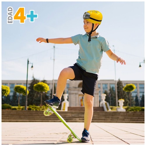 Casco Infantil 3D Modelo a Minions Apache Flying Wheel