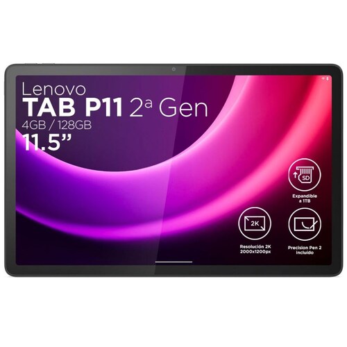 Tableta Lenovo 11.5" Tb350Fu P11 4G+ 128Gb Gris