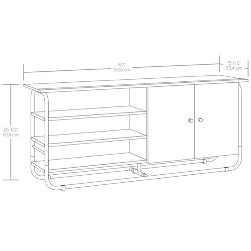 Mueble para Tv Unión Plan Café Sauder