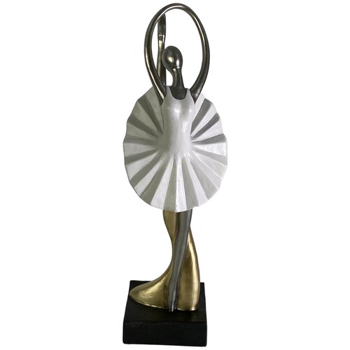 Figura Bailarina Ballet Poliresina 13X11X37.5Cm Concepts