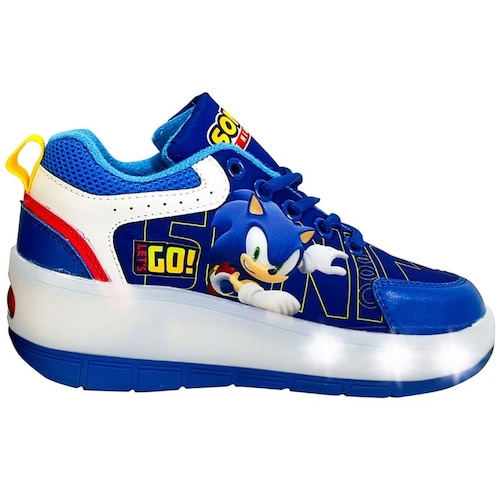 Tenis Patín con Luces Talla 23 Sonic Apache
