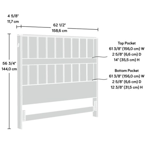 Cabecera Individual Vista Key Sauder