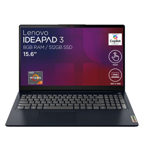 Laptop Touch Lenovo Nb Ip 3 15Alc6 R7 8Gb Ram 512Gb Ssd