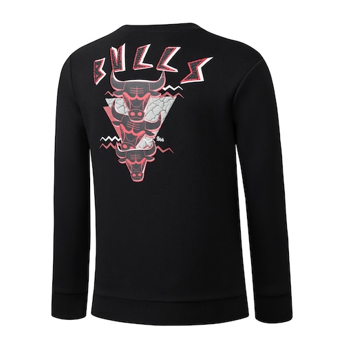 Sudadera Negra Chicago Bulls para Hombre Nba