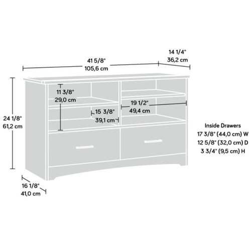 Mueble para Tv Beginnings Café Sauder