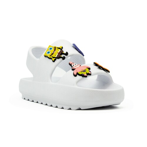 Sandalia Bob Esponja 18-23 Blanco