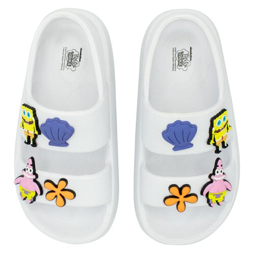 Sandalia Bob Esponja 18-23 Blanco