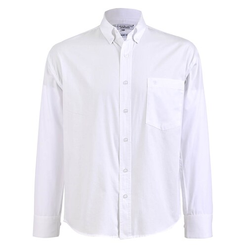 Camisa Blanca Básica para Hombre Cavalatti