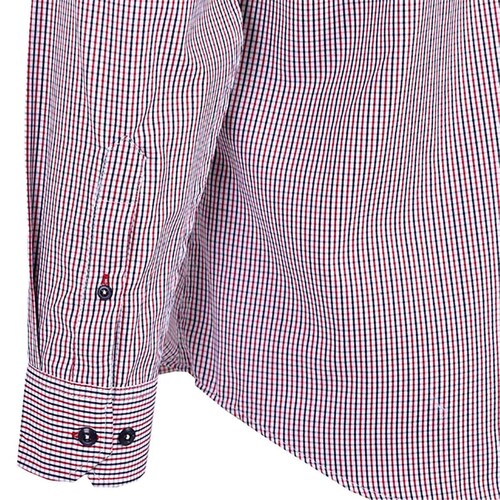 Camisa Diseño a Cuadros y Contrates para Hombre Michael Blanc