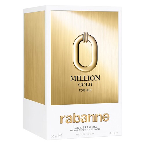 Eau de Parfum Paco Rabanne Gold Rabanne Million 90 Ml para Mujer