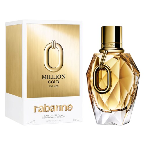 Eau de Parfum Paco Rabanne Gold Rabanne Million 90 Ml para Mujer