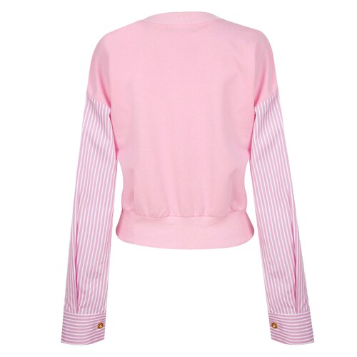 Sudadera Mangas a Rayas para Mujer Juniors #4Me&4You