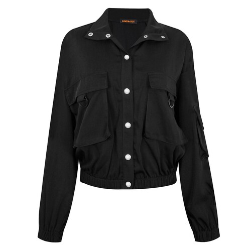 Chamarra Tipo Cargo para Mujer Juniors #4Me&4You