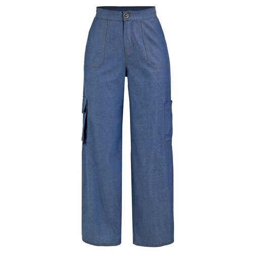 Pantalón con Bolsas Cargo para Mujer Tavai