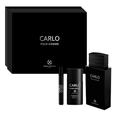 Set Eau de Parfum Carlo Corinto 100 Ml para Hombre