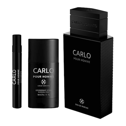 Set Eau de Parfum Carlo Corinto 100 Ml para Hombre