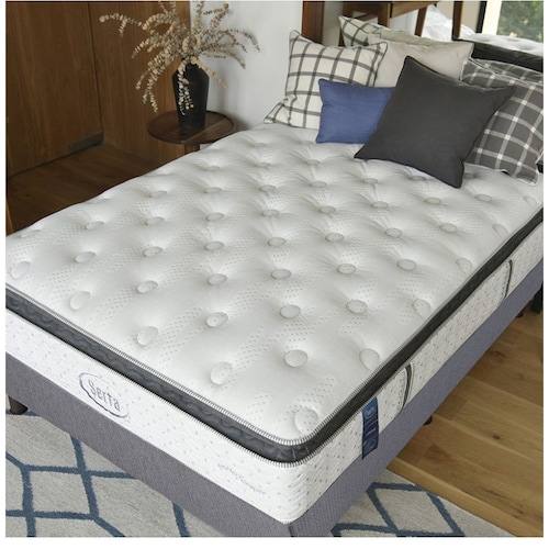 Juego de Colchón y Box Unique Queen Size Serta