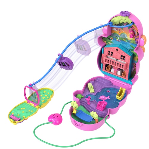 Polly Pocket Compacto Mundo Sorpresa Mamá Changuito Mattel