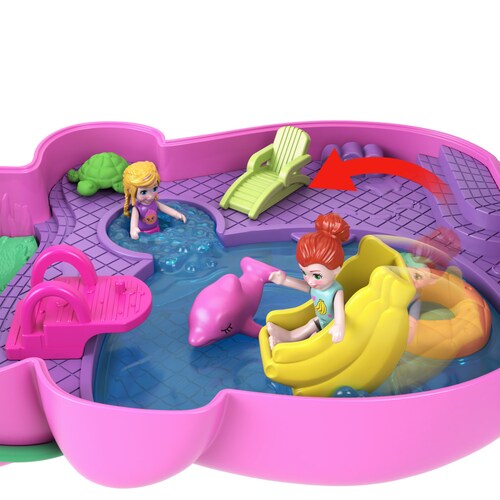 Polly Pocket Compacto Mundo Sorpresa Mamá Changuito Mattel