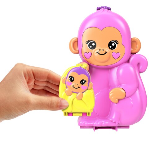 Polly Pocket Compacto Mundo Sorpresa Mamá Changuito Mattel