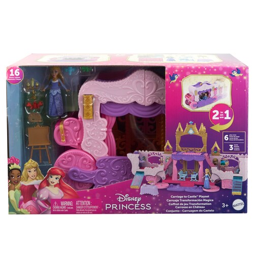 Disney Princesa Carruaje Transformacion Mágica