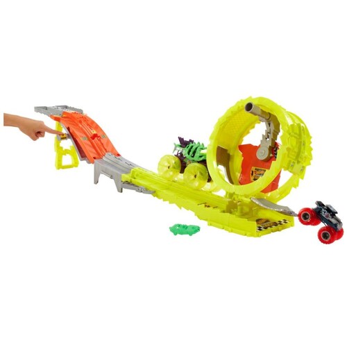 Hot Wheels Monster Trucks Arena Energia de Demolic