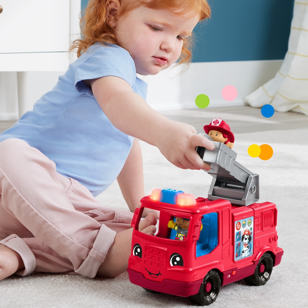 Little people camion de bomberos mediano