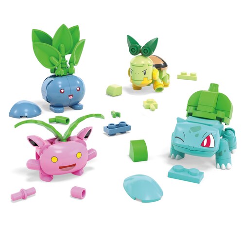 Colección Equipo Mega Pokémon Tipo Planta Mattel