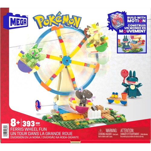 Set de Construcción Mega Pokémon Diversión Noria Mattel