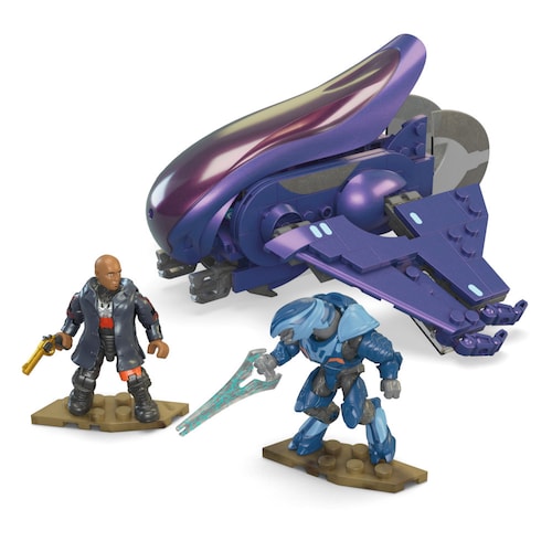 Mega Halo Vehículo Icónico Banshee Renegade Mattel