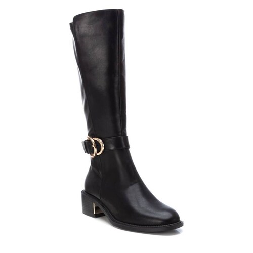 Bota Alta con Ajuste de Hebilla para Mujer Xti