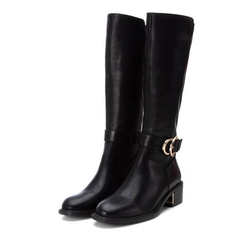 Bota Alta con Ajuste de Hebilla para Mujer Xti