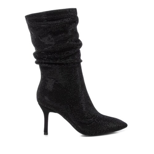 Bota de Tacón con Pedrería para Mujer Xti