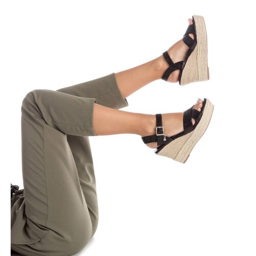 Zapatos Xti Para Mujer Sandalias Con Cuña XTI Mujer - Cuña De Yute