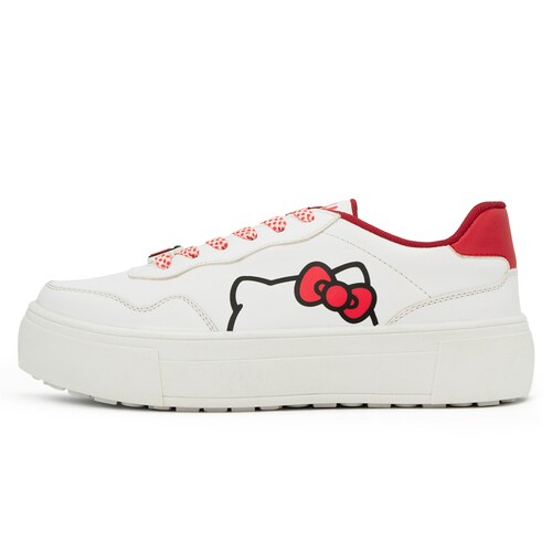 Tenis con Plataforma para Mujer Hello Kitty