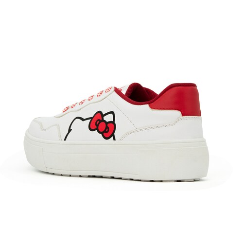 Tenis con Plataforma para Mujer Hello Kitty
