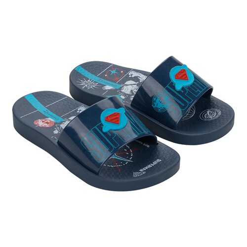Sandalia Superman 17-22 Azul para Niño Ipanema