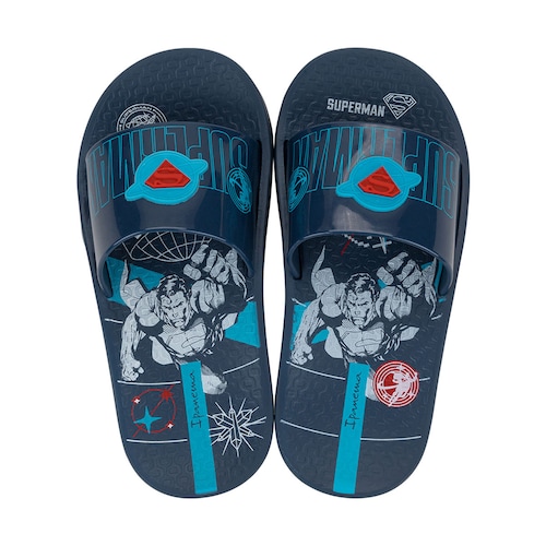 Sandalia Superman 17-22 Azul para Niño Ipanema