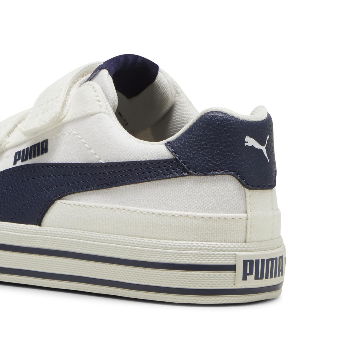 Tenis Court Classic con Velcro 17 21 Blanco para Unisex Puma