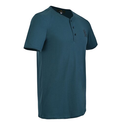 Playera Henley Manga Corta para Hombre Royal Polo Club