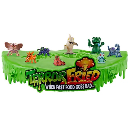 Figuras Coleccionables Terror Fried Cubeta 8 Pack Bandai