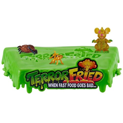 Figuras Freaky Coleccionable Terror Fried Hamburguesa 3 Pack Bandai