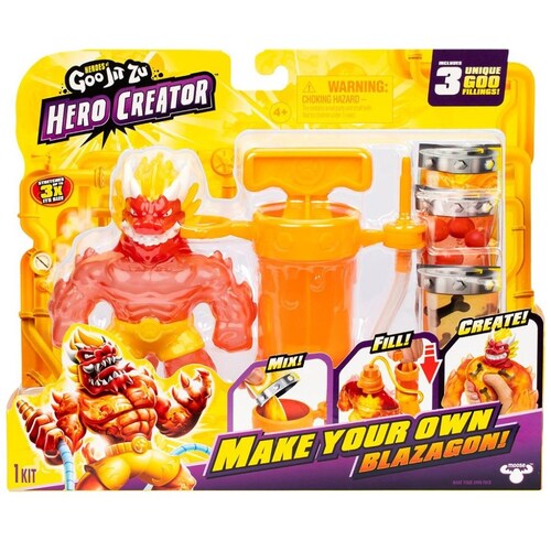 Figura Hero Creator de los Héroes de Goo Jit Zu Bandai