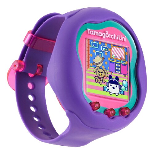 Tamagotchi Uni Purple Mascota Virtual Bandi