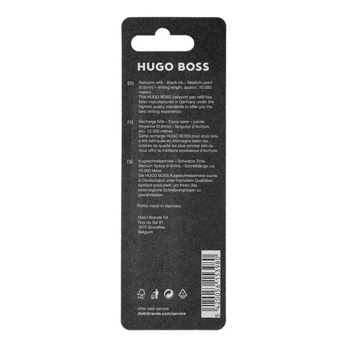 2 Roller Metal Refill Black M Hugo Boss