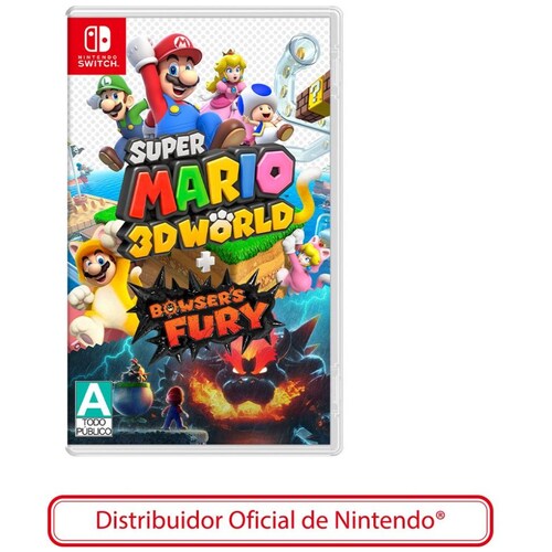 Super Mario 3D World + Bowser's Fury - Nintendo Switch